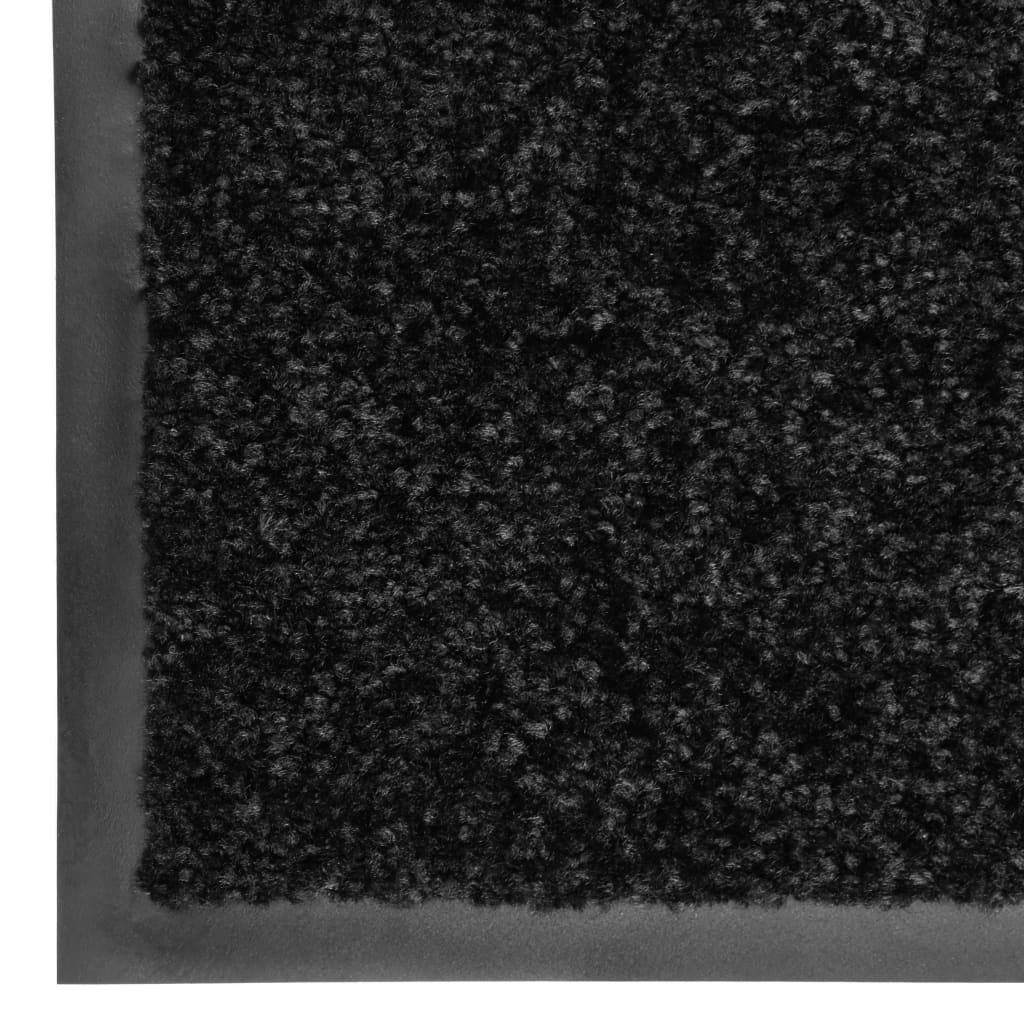 Zerbino Lavabile Nero 90x120 cm | homemem39