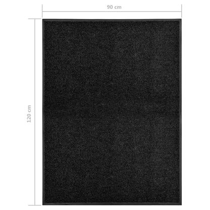 Zerbino Lavabile Nero 90x120 cm | homemem39