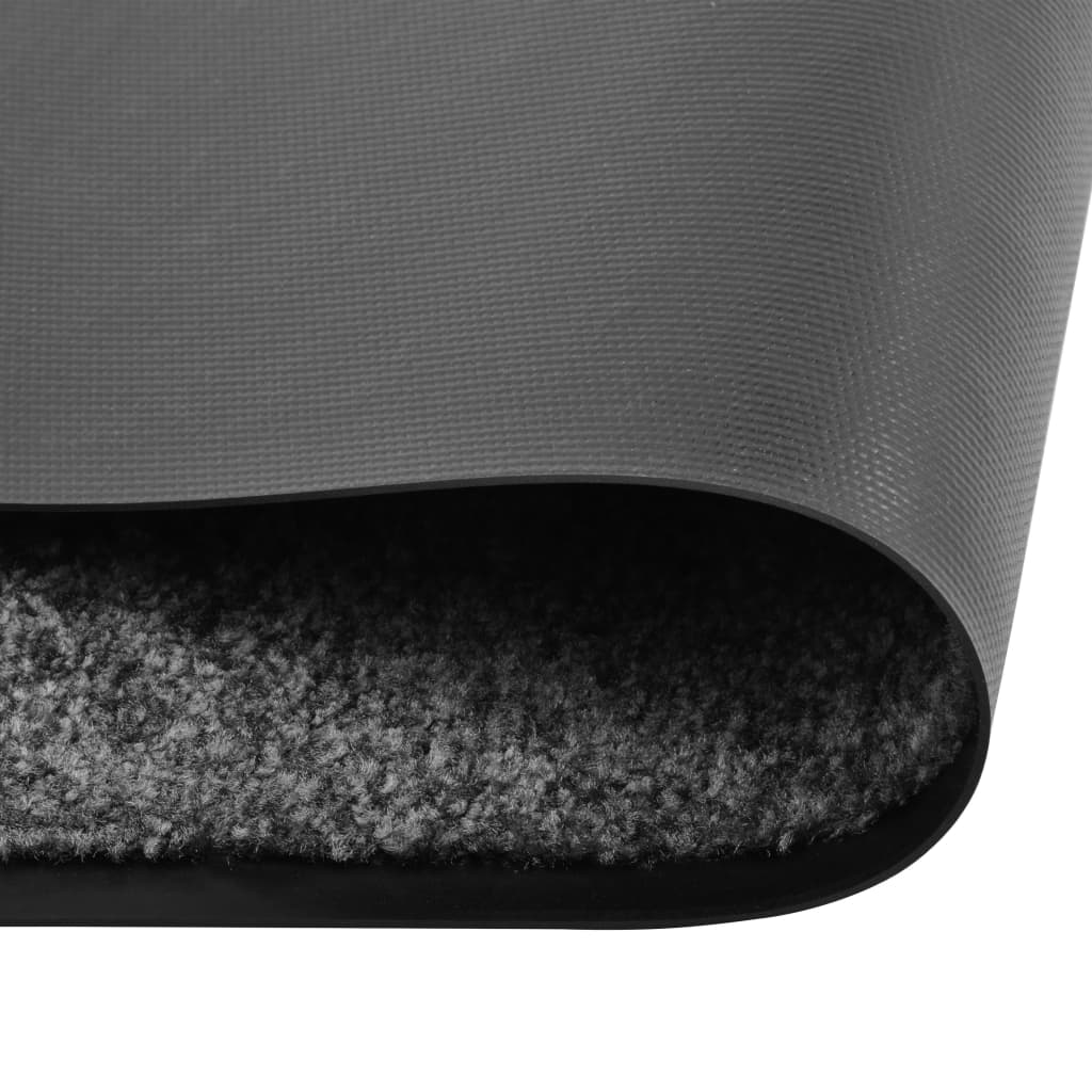 Zerbino Lavabile Antracite 90x150 cm | homemem39