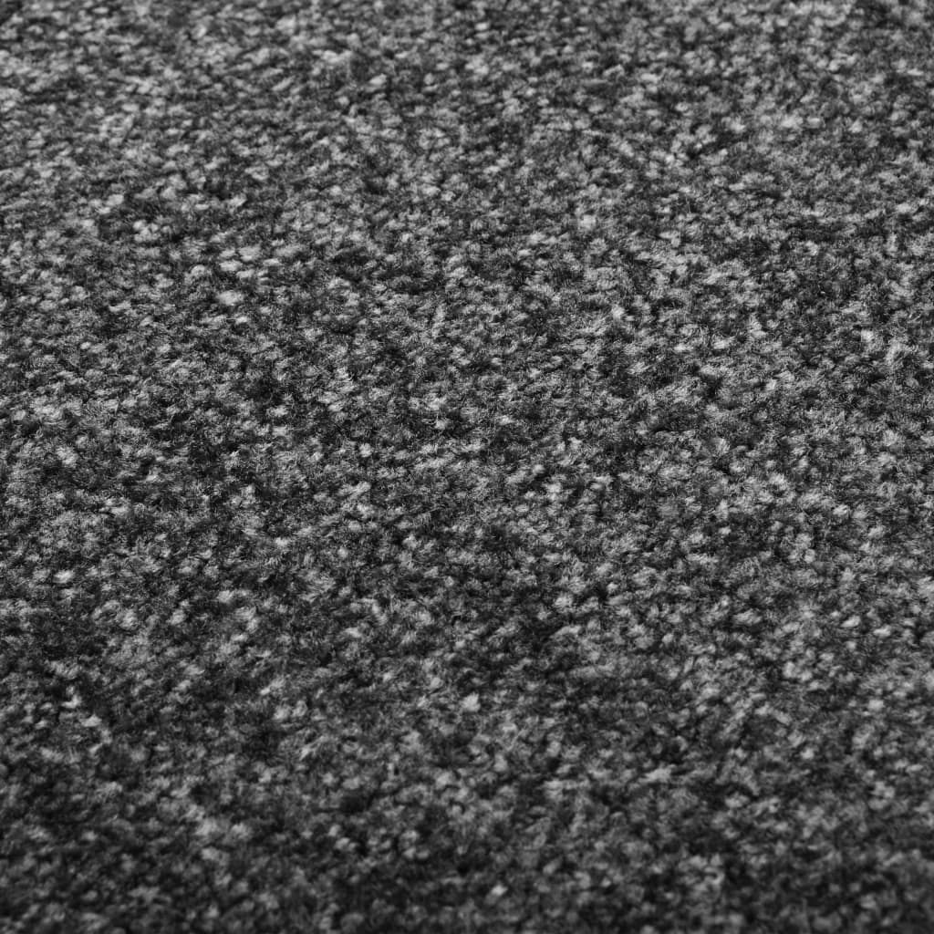 Zerbino Lavabile Antracite 120x180 cm