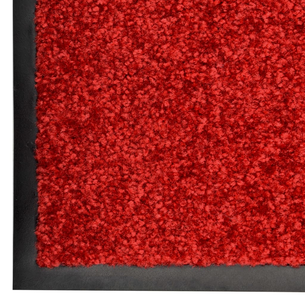 Zerbino Lavabile Rosso 90x150 cm