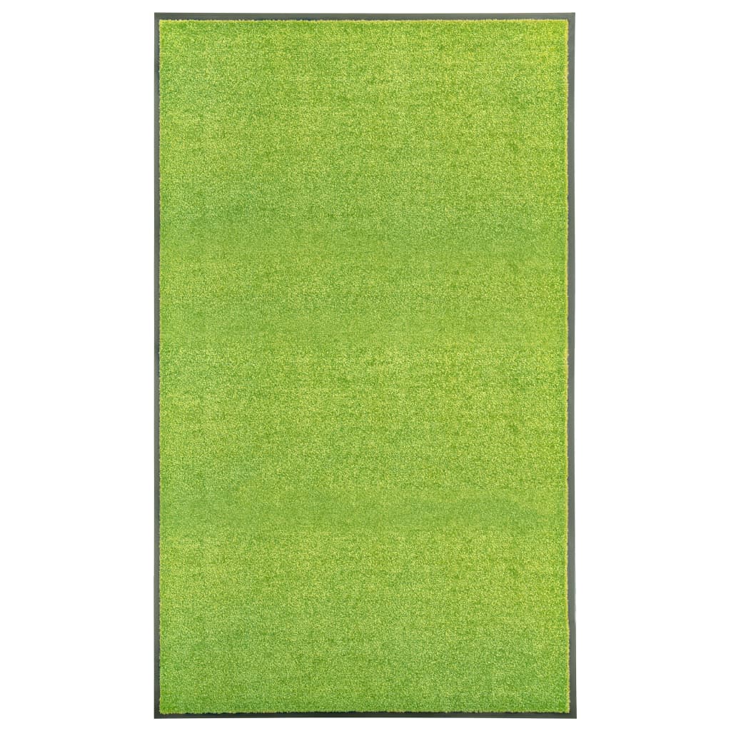 Zerbino Lavabile Verde 90x150 cm