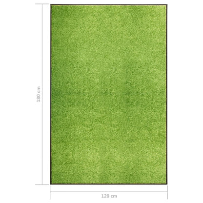 Zerbino Lavabile Verde 120x180 cm | homemem39