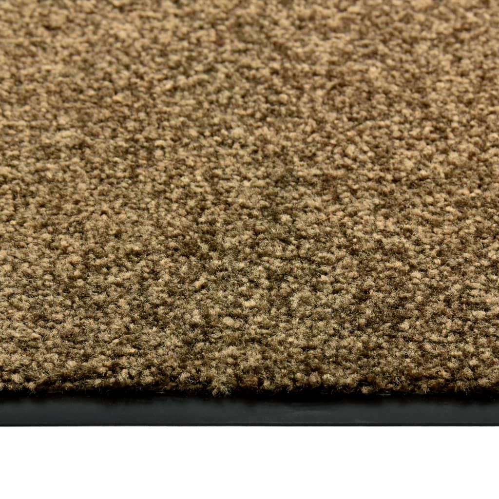 Zerbino Lavabile Marrone 90x150 cm | homemem39