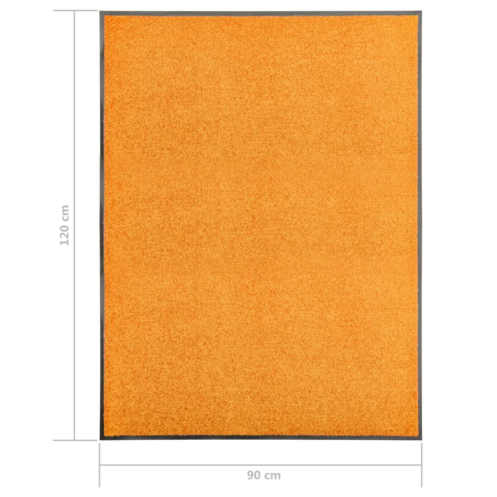 Zerbino Lavabile Arancione 90x120 cm | homemem39
