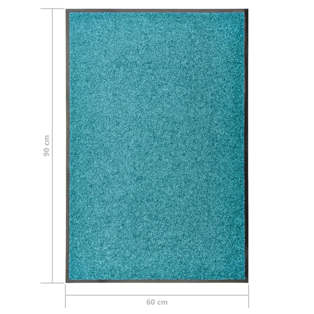 Zerbino Lavabile Ciano 60x90 cm | homemem39