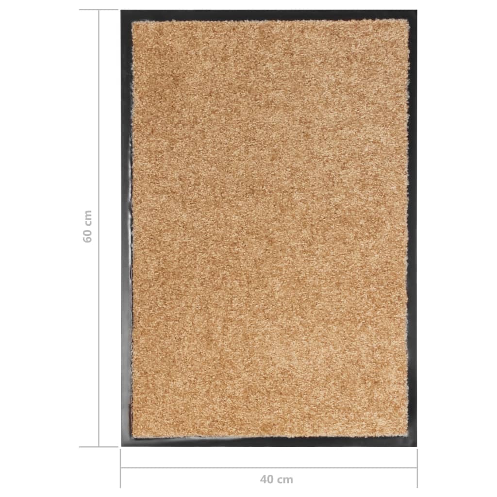 Zerbino Lavabile Crema 40x60 cm - homemem39