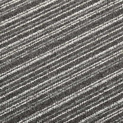 Tappeto 20 pcs Antracite Striato 50 x 50 cm 100% Polipropilene | homemem39
