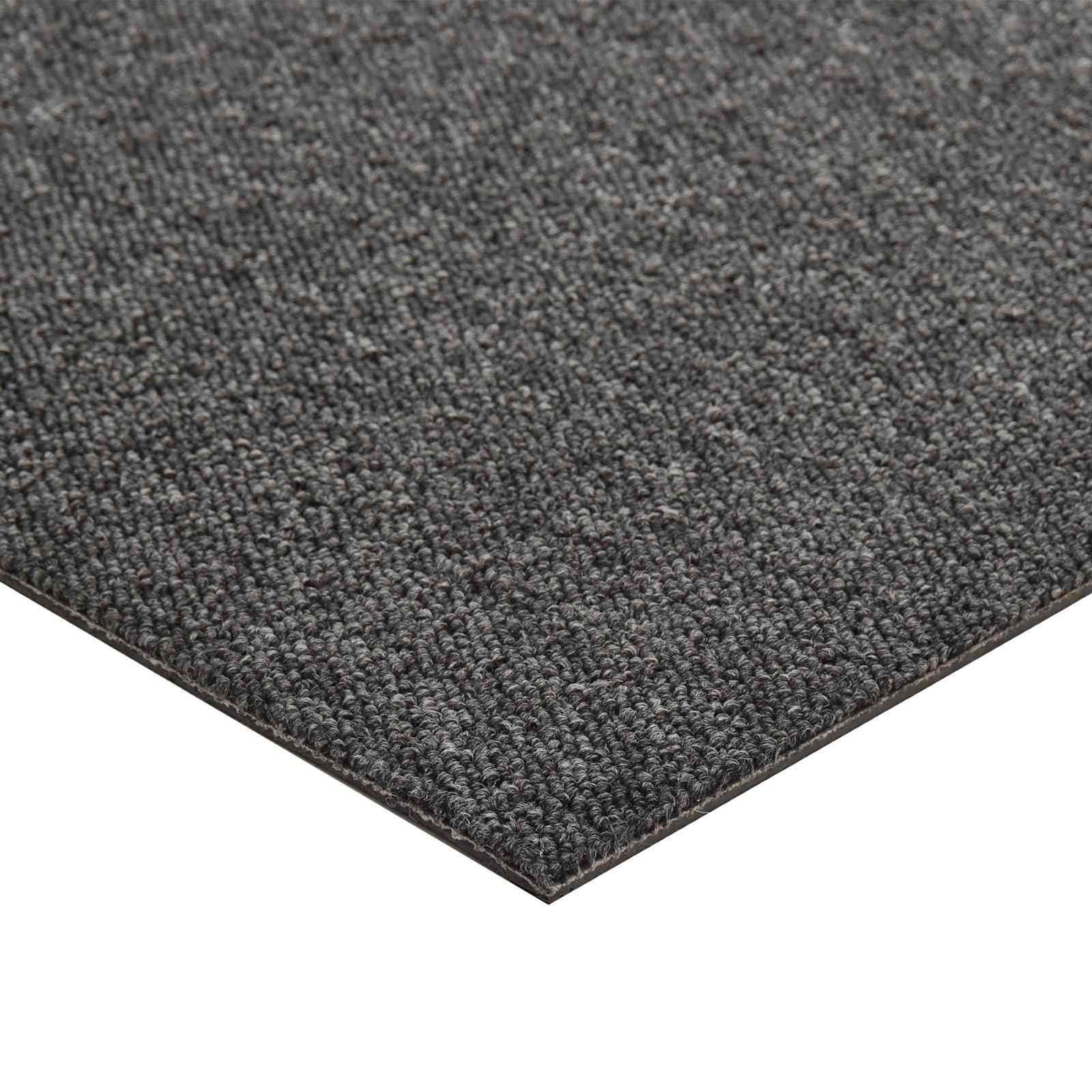 Tappeto 20 pcs Antracite 50 x 50 cm 100% Polipropilene | homemem39