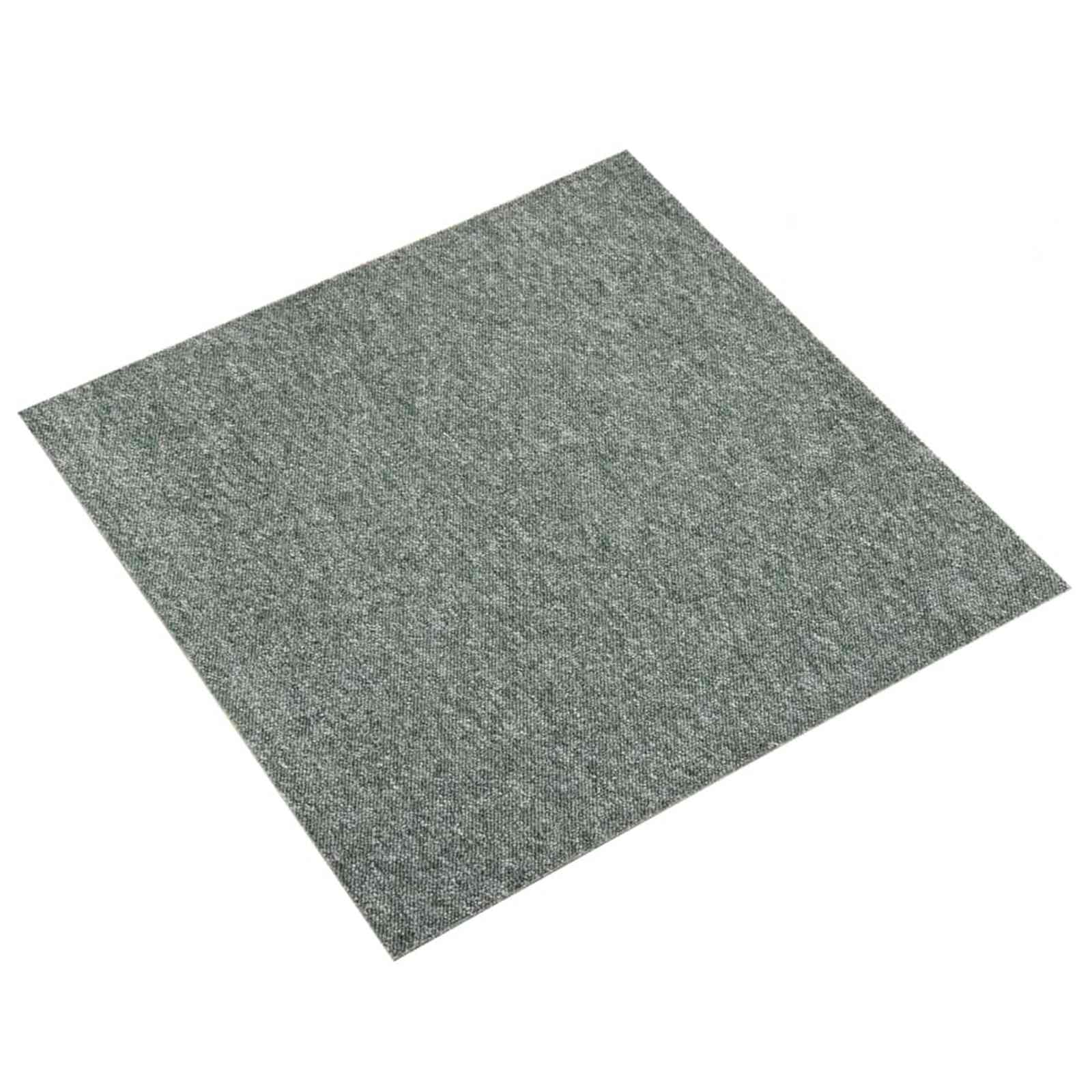 Tappeto 20 pcs Verde 50 x 50 cm 100% Polipropilene | homemem39