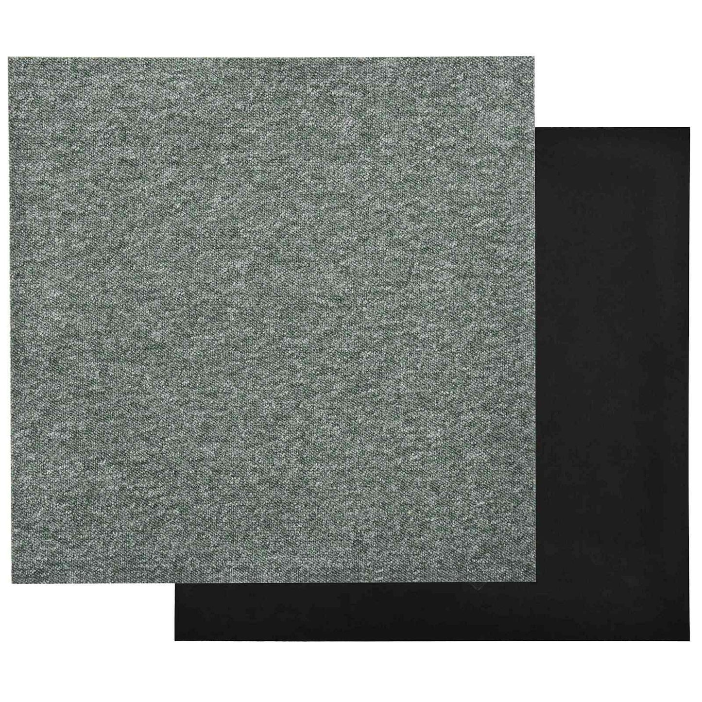 Tappeto 20 pcs Verde 50 x 50 cm 100% Polipropilene