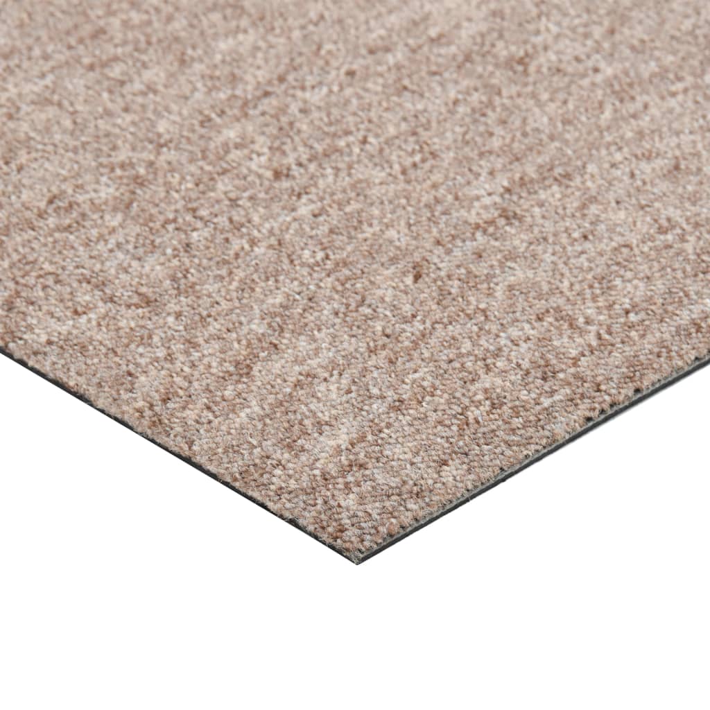 Quadrotte di Moquette 20 pz 5 m² 50x50 cm Beige