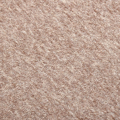 Quadrotte di Moquette 20 pz 5 m² 50x50 cm Beige