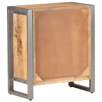 Credenza 60x35x72 cm in Legno di Mango Grezzo
