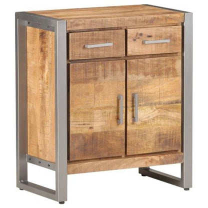 Credenza 60x35x72 cm in Legno di Mango Grezzo