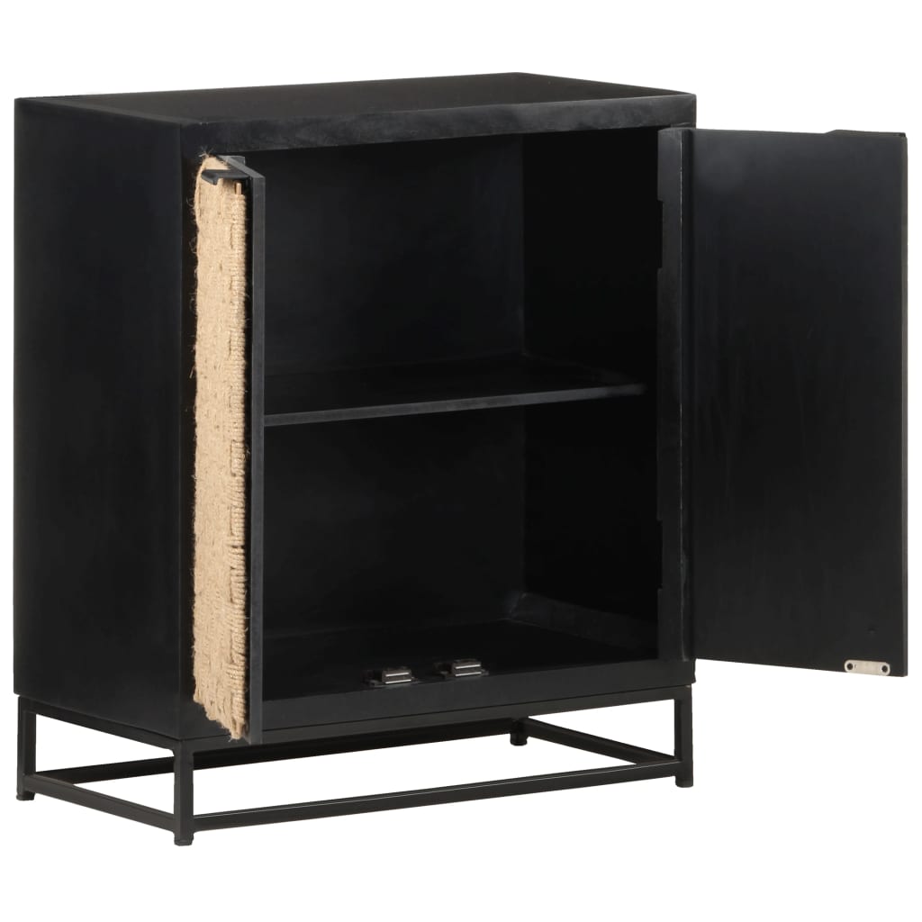 Credenza 60x35x70 cm in Legno Massello di Mango - homemem39