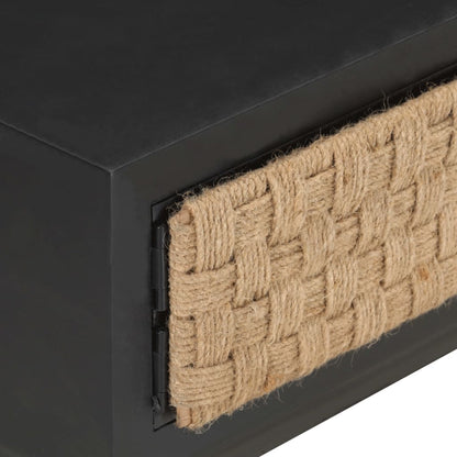 Tavolino da Salotto 90x60x35 cm in Legno Massello di Mango | homemem39
