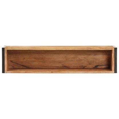 Fioriera 90x20x68 cm in Legno Massello di Acacia - homemem39