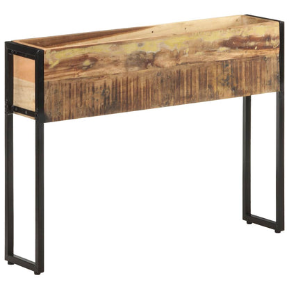 Fioriera 90x20x68 cm in Legno Massello di Recupero