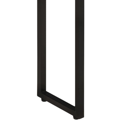Fioriera 60x20x68 cm in Legno di Mango Grezzo | homemem39