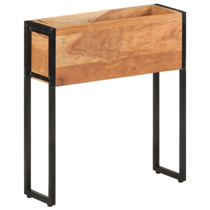Fioriera 60x20x68 cm in Legno Massello di Acacia | homemem39