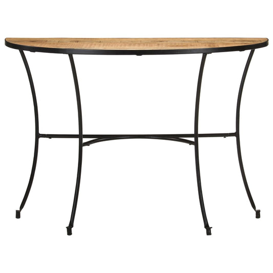 Tavolino Laterale 110x40x77 cm in Legno Massello di Mango | homemem39