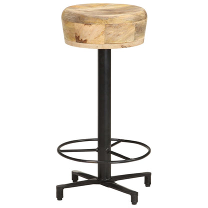 Sgabelli da Bar 2 pz 66 cm in Legno Massello di Mango - homemem39