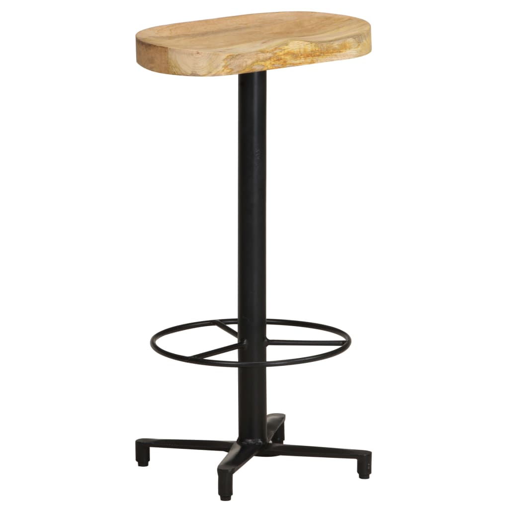 Sgabelli da Bar 2 pz 76 cm in Legno Massello di Mango | homemem39