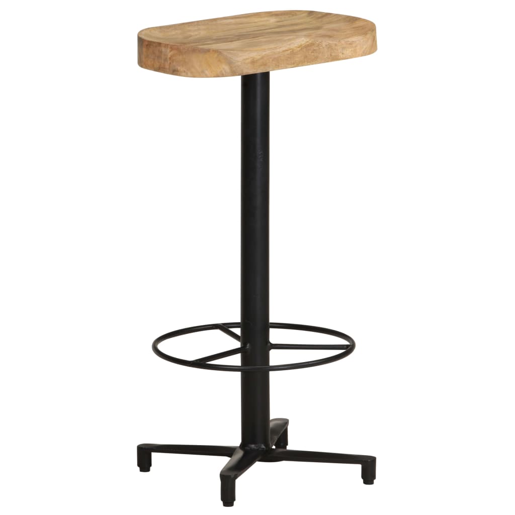 Sgabelli da Bar 2 pz 76 cm in Legno Massello di Mango | homemem39