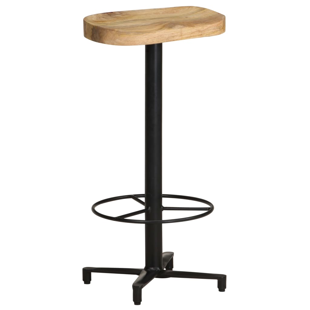 Sgabelli da Bar 2 pz 76 cm in Legno Massello di Mango | homemem39