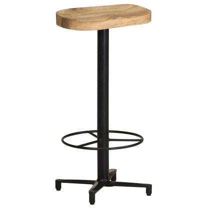 Sgabelli da Bar 2 pz 76 cm in Legno Massello di Mango | homemem39