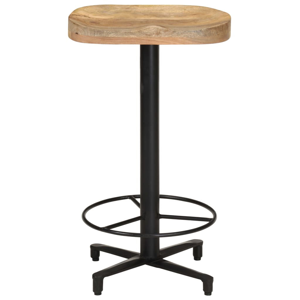 Sgabelli da Bar 2 pz 66 cm in Legno Massello di Mango | homemem39