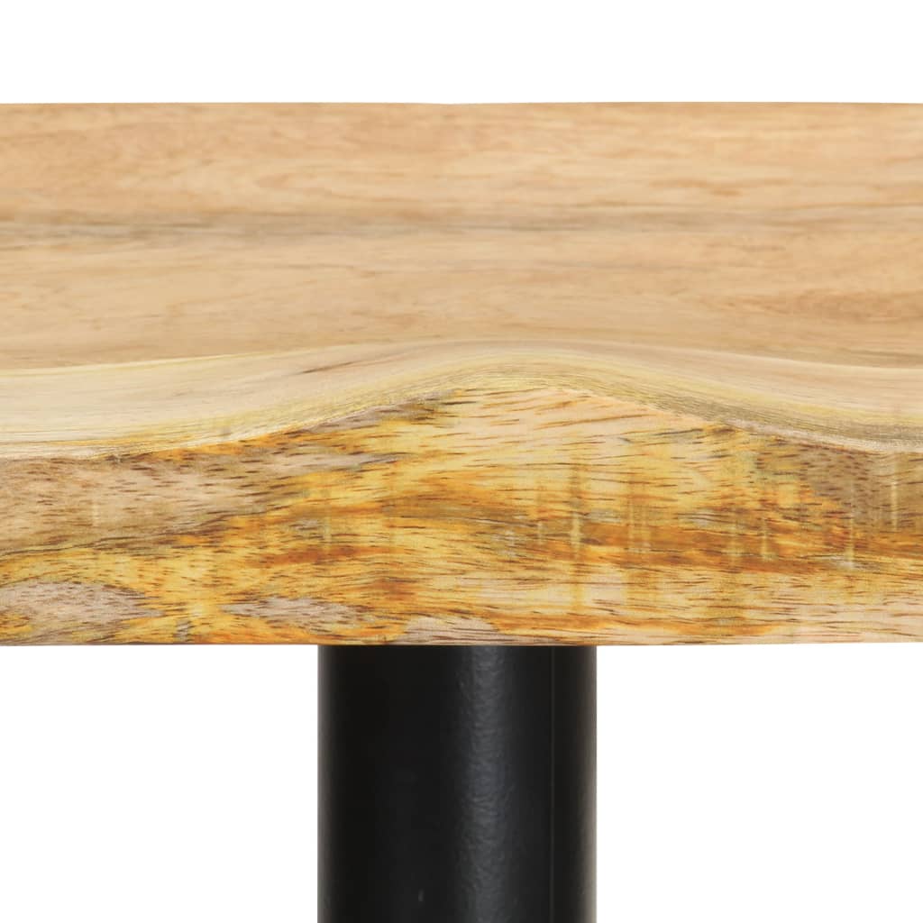 Sgabelli da Bar 2 pz 66 cm in Legno Massello di Mango | homemem39