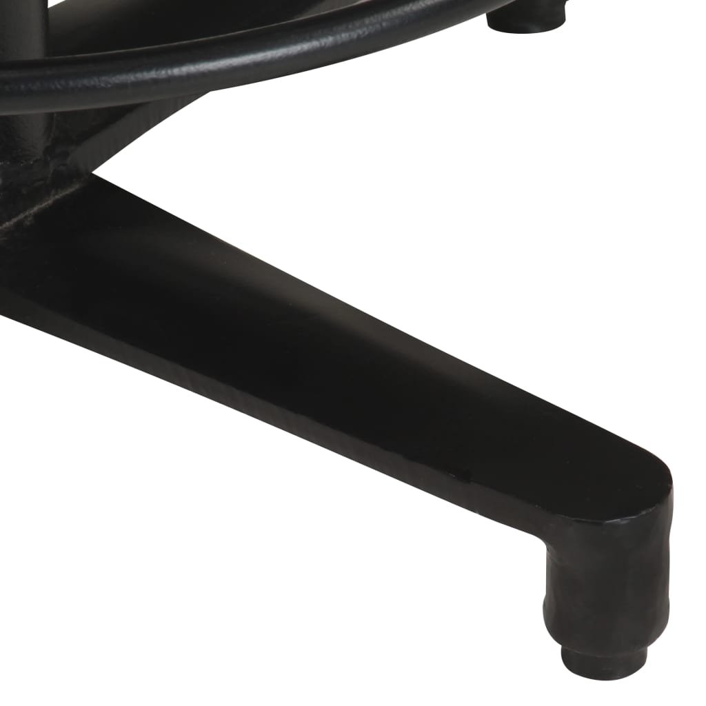 Sgabelli da Bar 2 pz 66 cm in Vera Pelle - homemem39