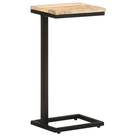 Tavolini Laterali 2 pz 31,5x24,5x64,5 cm Legno di Mango Grezzo | homemem39