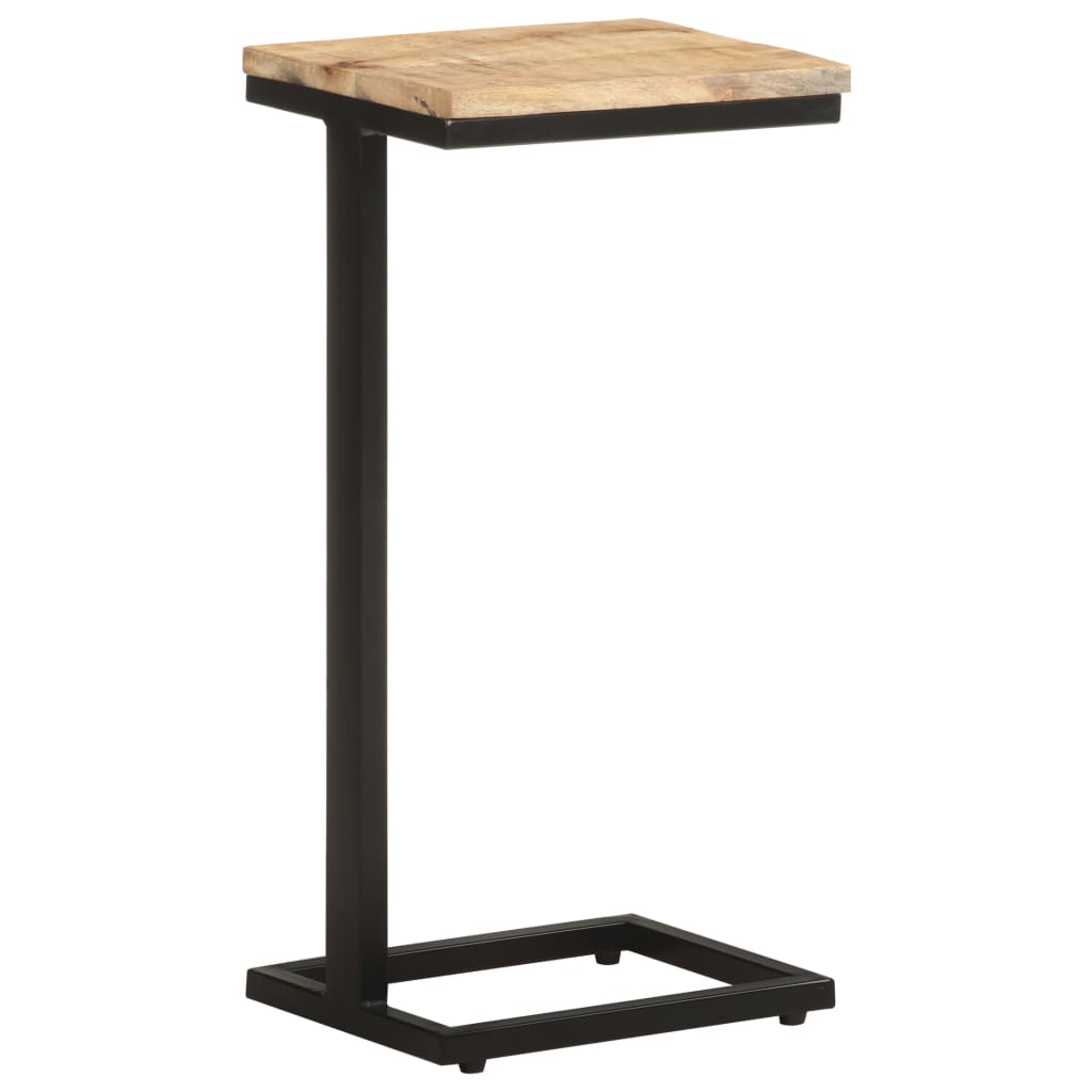 Tavolini Laterali 2 pz 31,5x24,5x64,5 cm Legno di Mango Grezzo | homemem39