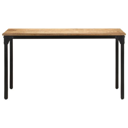 Tavolo da Pranzo 140x70x76 cm in Legno di Mango Grezzo | homemem39