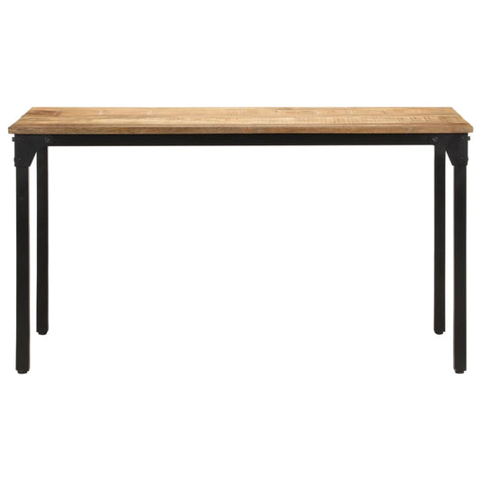 Tavolo da Pranzo 140x70x76 cm in Legno di Mango Grezzo | homemem39