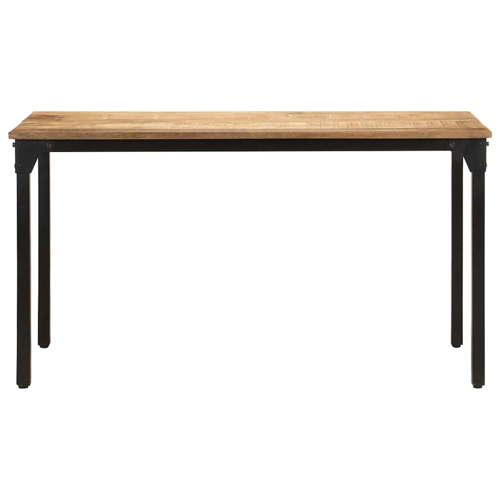 Tavolo da Pranzo 140x70x76 cm in Legno di Mango Grezzo