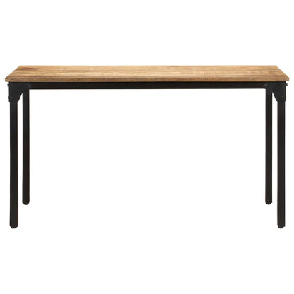 Tavolo da Pranzo 140x70x76 cm in Legno di Mango Grezzo