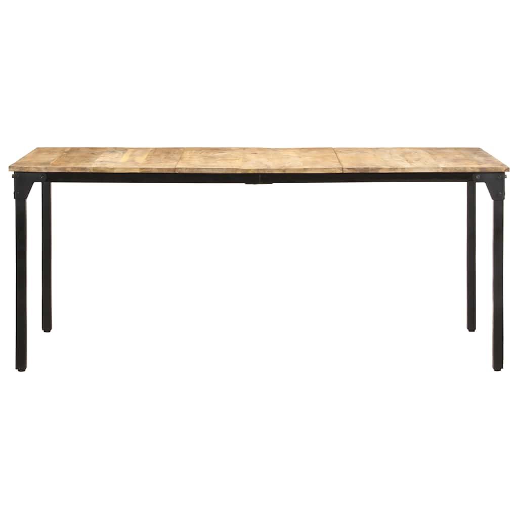 Tavolo da Pranzo 180x90x76 cm in Legno di Mango Grezzo | homemem39