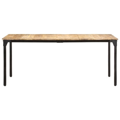 Tavolo da Pranzo 180x90x76 cm in Legno di Mango Grezzo