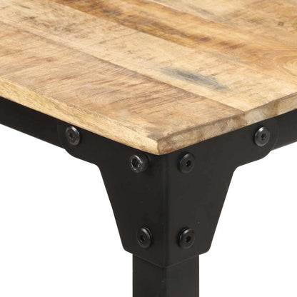 Tavolo da Pranzo 180x90x76 cm in Legno di Mango Grezzo