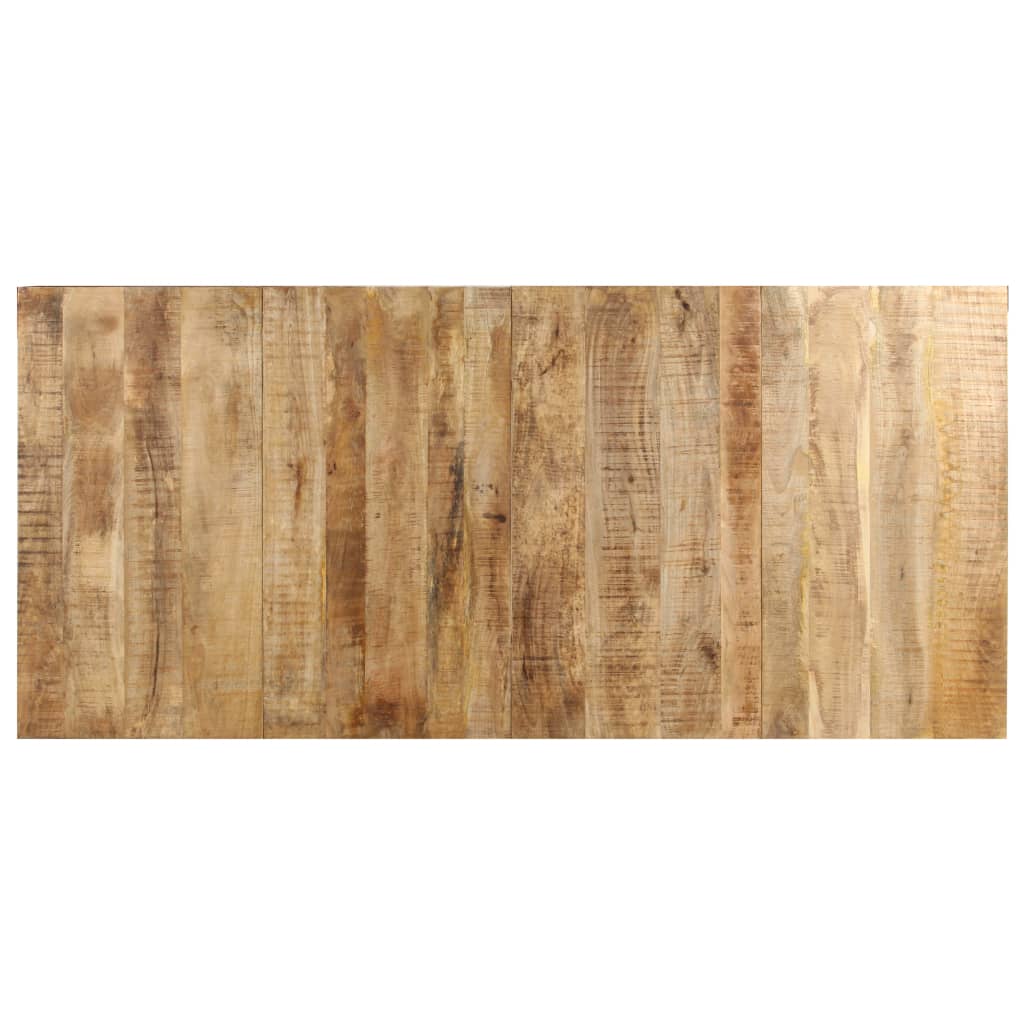 Tavolo da Pranzo 220x100x76 cm in Legno di Mango Grezzo | homemem39