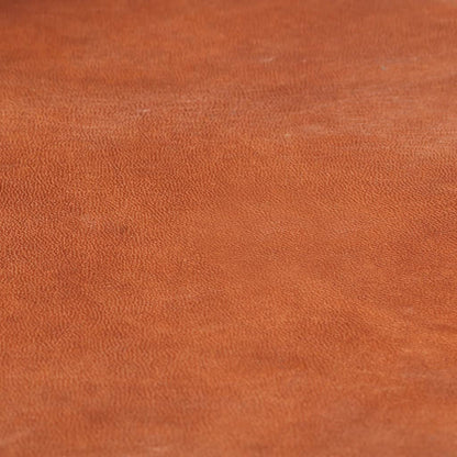 Sgabelli da Bar 2 pz Marroni in Vera Pelle