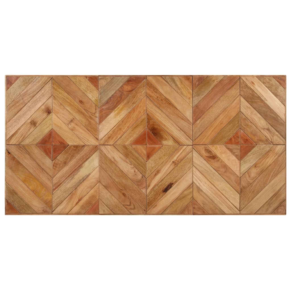 Tavolo da Pranzo 140x70x76 cm in Legno Massello Acacia e Mango | homemem39