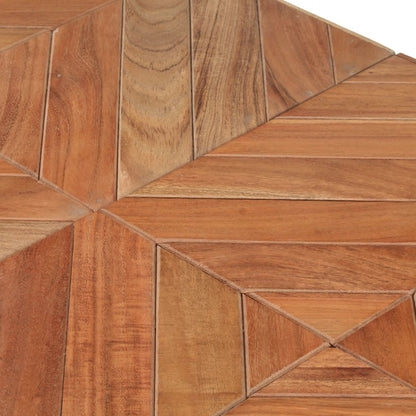 Tavolo da Pranzo 140x70x76 cm in Legno Massello Acacia e Mango | homemem39