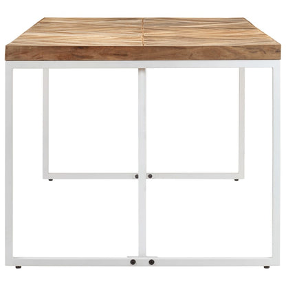 Tavolo da Pranzo 180x90x76 cm Legno Massello di Acacia e Mango - homemem39
