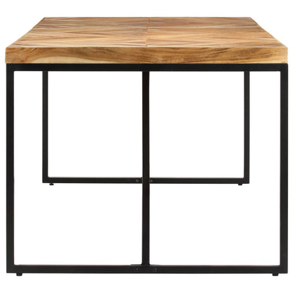 Tavolo da Pranzo 180x90x76 cm Legno Massello di Acacia e Mango | homemem39