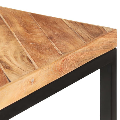 Tavolo da Pranzo 200x90x76 cm Legno Massello di Acacia e Mango | homemem39